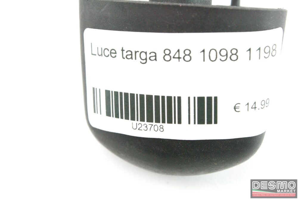 Luce targa 848 1098 1198