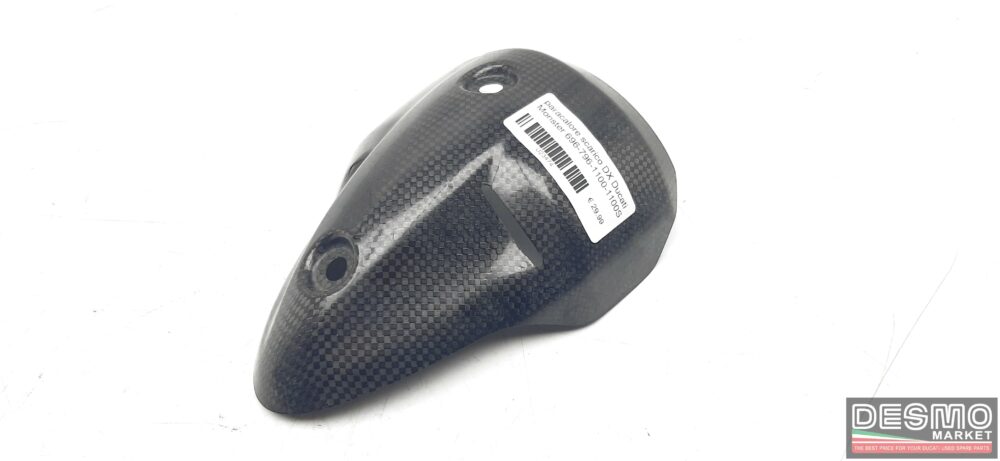 Right exhaust heat shield Ducati Monster 696 796 1100 1100S - Image 3