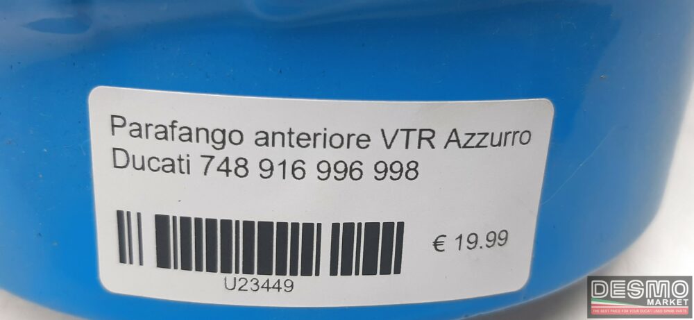 Parafango anteriore VTR azzurro Ducati 748 916 996 998
