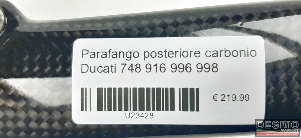 Parafango posteriore carbonio Ducati 748 916 996 998
