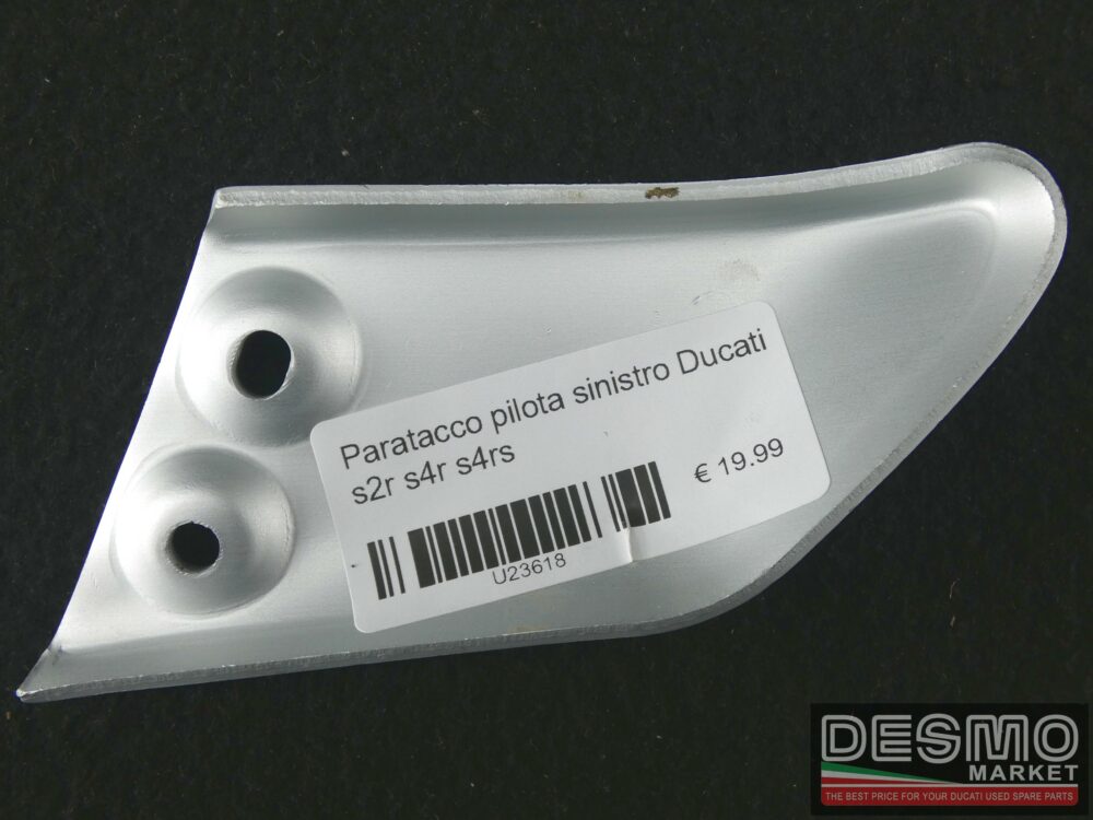 Left pilot heel guard Ducati s2r s4r s4rs - Image 3