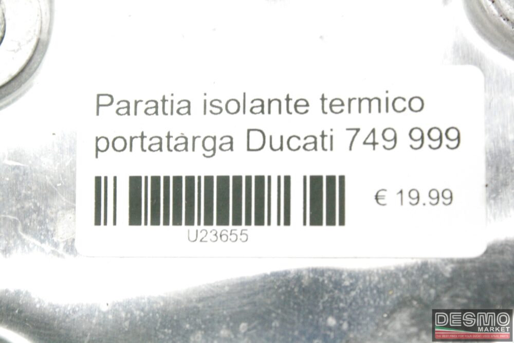 Paratia isolante termico portatarga Ducati 749 999