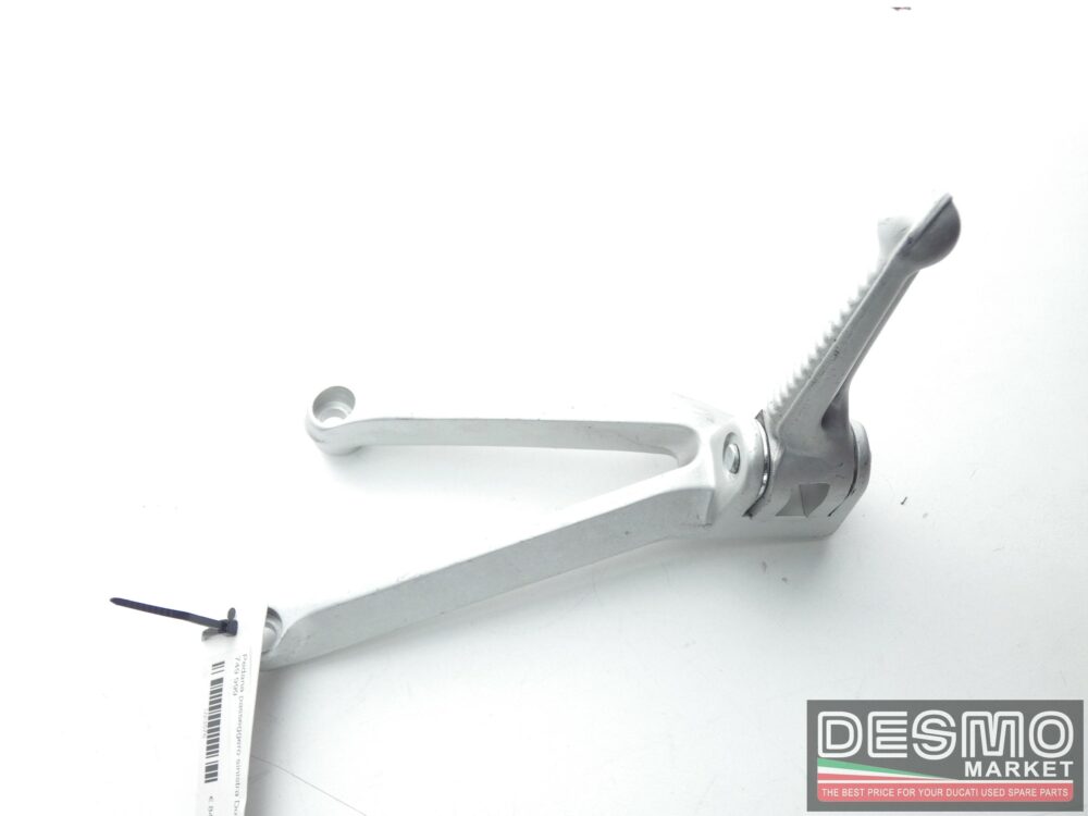 Left passenger footrest Ducati 749 999