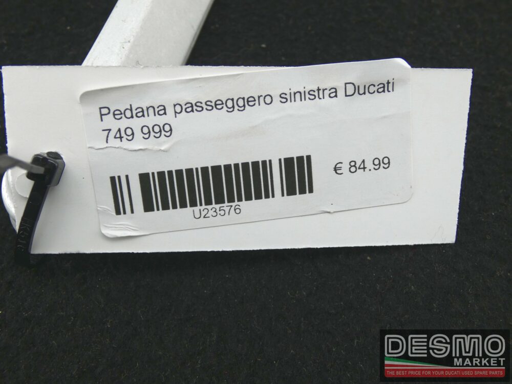 Left passenger footrest Ducati 749 999 - Image 6