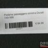 Pedana passeggero sinistra Ducati 749 999