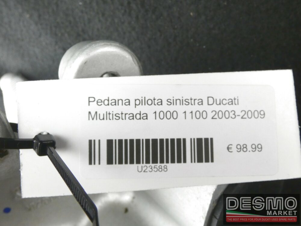 Left pilot footboard Ducati Multistrada 1000 1100 2003-2009 - Image 6
