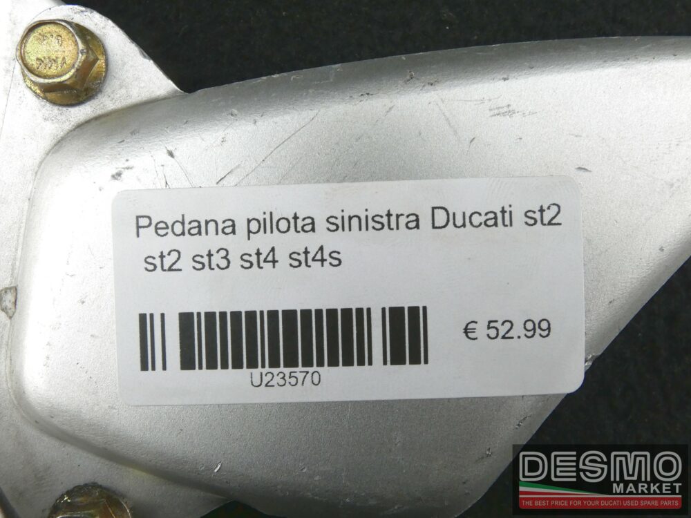 Pedana pilota sinistra Ducati st2 st2 st3 st4 st4s