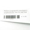 Right passenger footrest Ducati 748 916 996 998 - Image 3