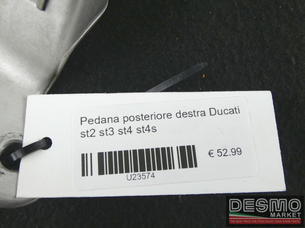 Pedana posteriore destra Ducati st2 st3 st4 st4s
