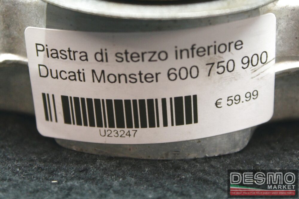 Piastra di sterzo inferiore Ducati Monster 600 750 900