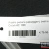 Piastra pedana passeggero destra Ducati 851 888