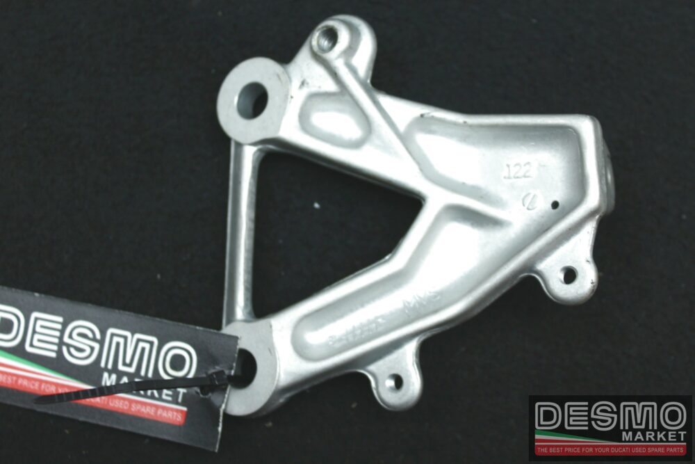 Piastra pedana pilota sinistra Ducati 848 1098 1198