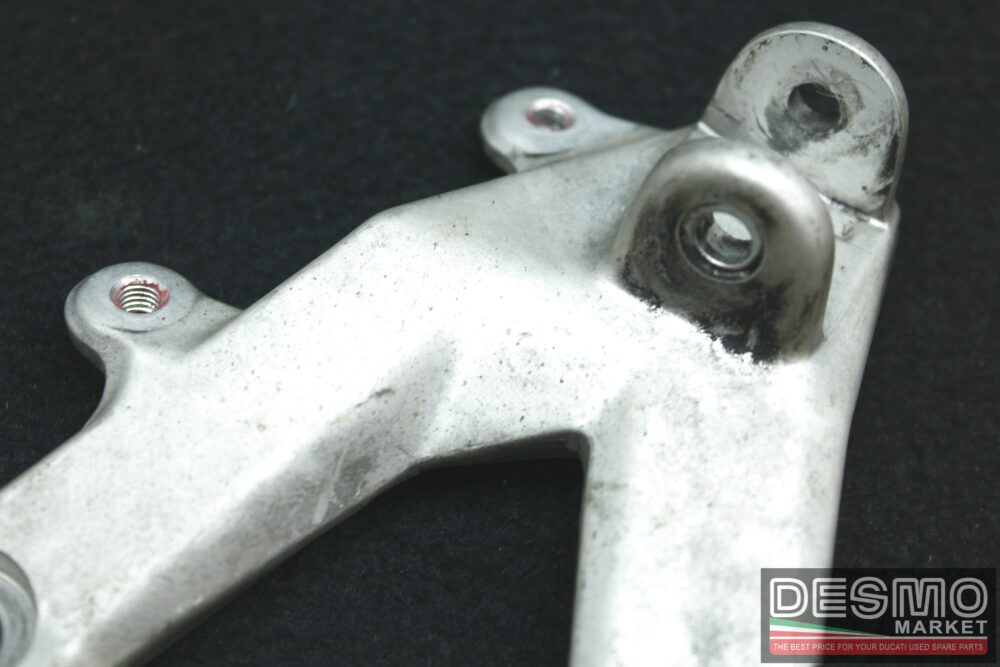 Piastra pedana pilota sinistra Ducati 848 1098 1198