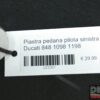 Piastra pedana pilota sinistra Ducati 848 1098 1198