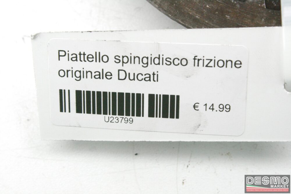 Piattello spingidisco frizione originale Ducati