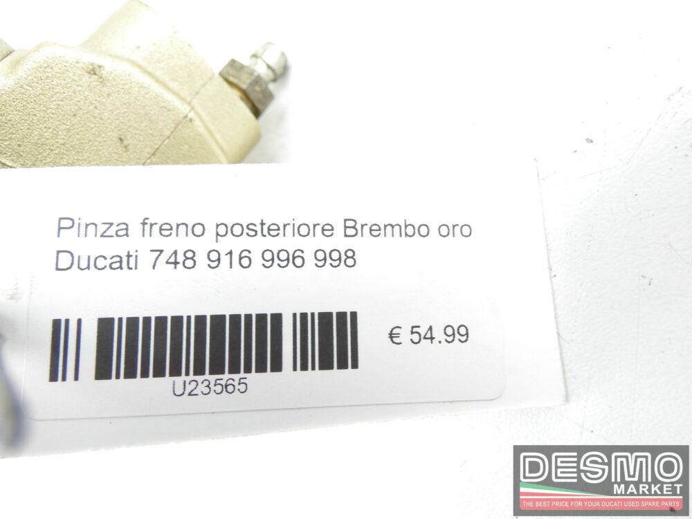 Pinza freno posteriore Brembo oro Ducati 748 916 996 998