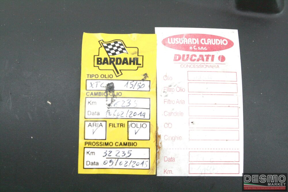 Plastica sottocodone paraspruzzi Ducati Monster 600 750 900 s4 620
