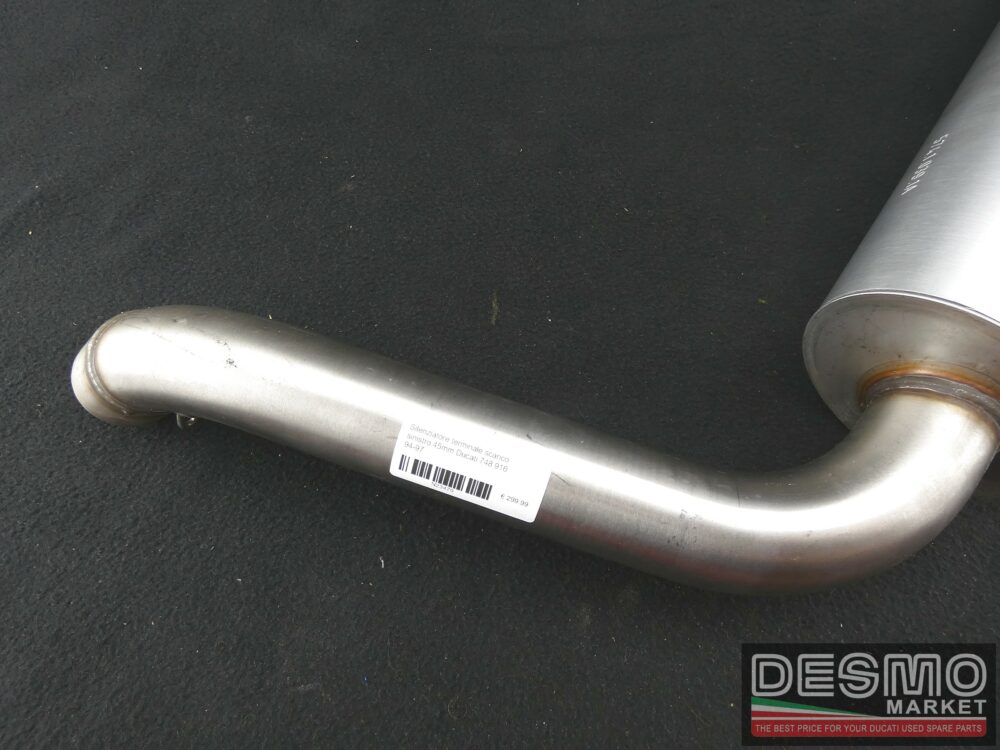 Silenziatore terminale scarico sinistro 45mm Ducati 748 916 1994 1997