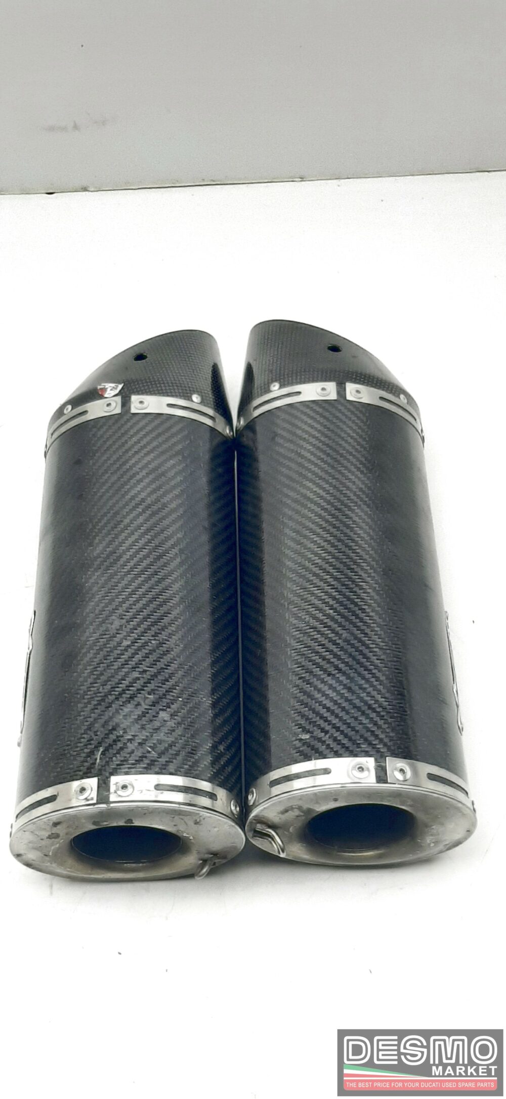 Silenziatori Virex carbonio scarico 70 mm