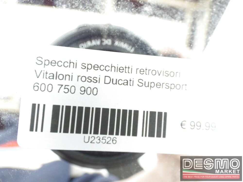 Specchi specchietti retrovisori Vitaloni rossi Ducati SS 600 750 900