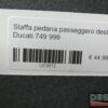 Staffa pedana passeggero destra Ducati 749 999