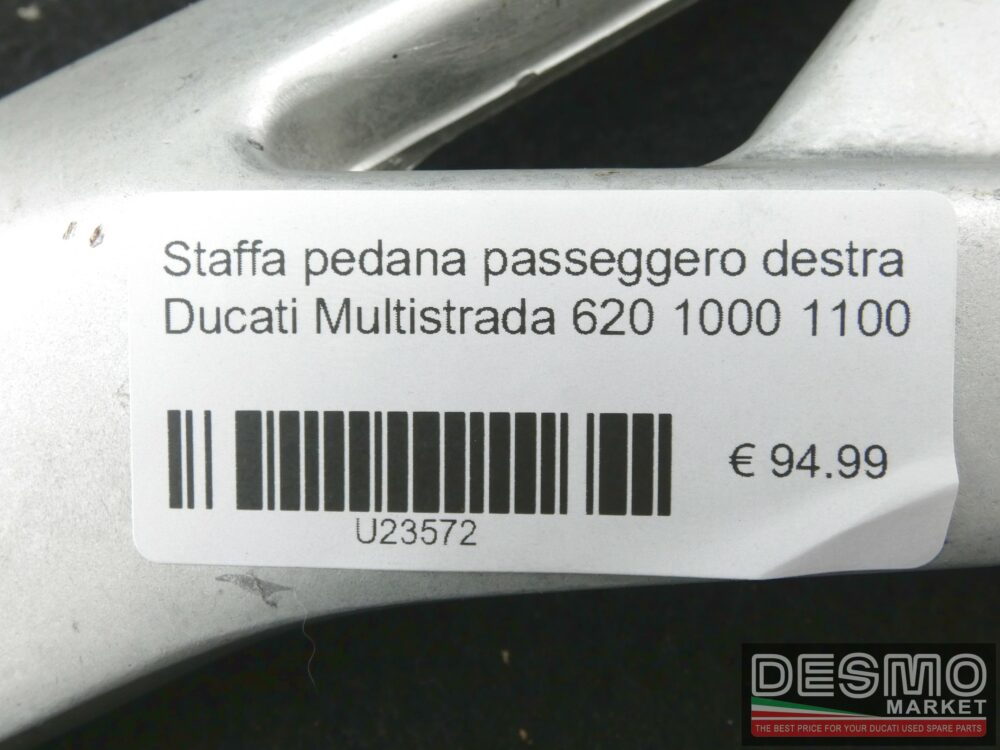 Staffa pedana passeggero destra Ducati Multistrada 620 1000 1100