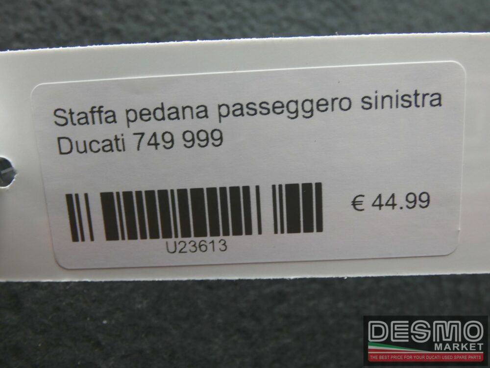 Staffa pedana passeggero sinistra Ducati 749 999
