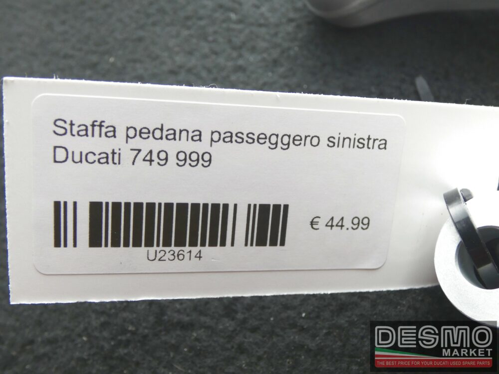 Staffa pedana passeggero sinistra Ducati 749 999