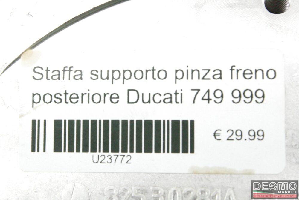 Staffa supporto pinza freno posteriore Ducati 749 999