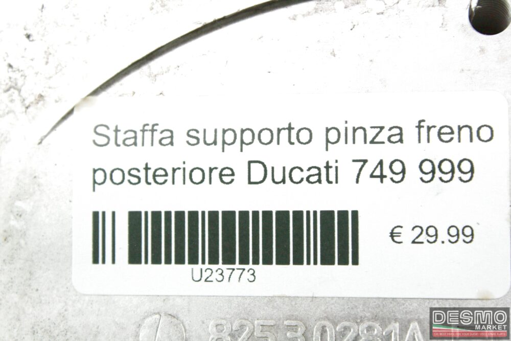 Staffa supporto pinza freno posteriore Ducati 749 999