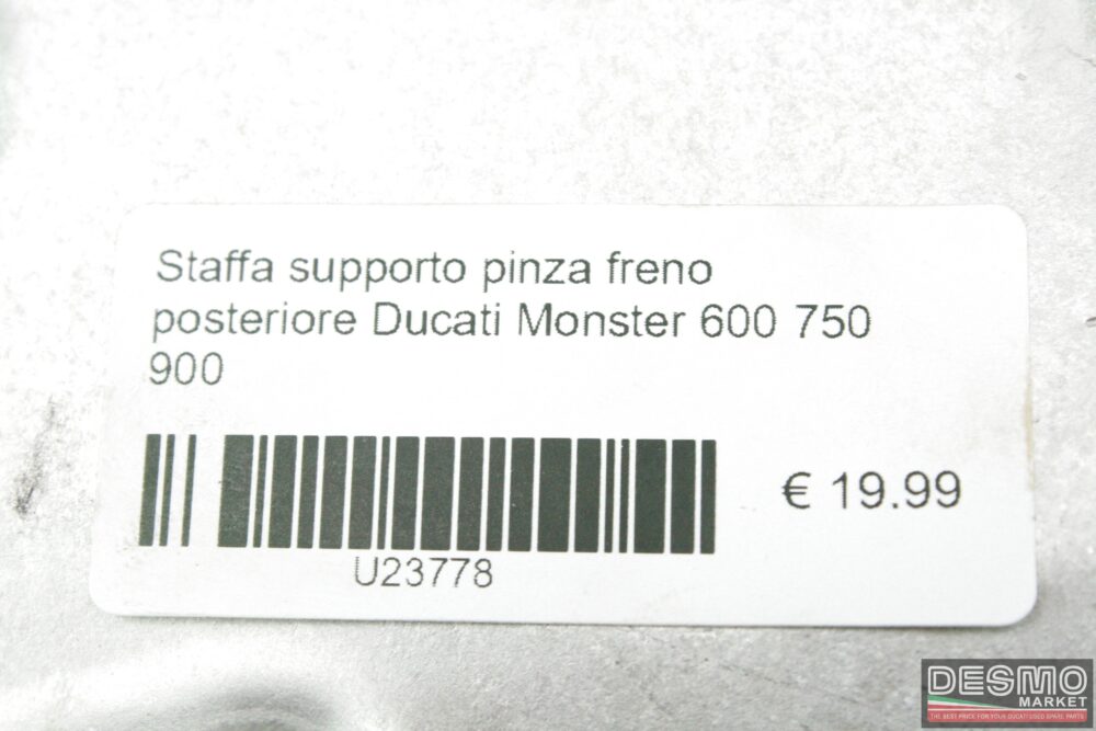 Staffa supporto pinza freno posteriore Ducati Monster 600 750 900