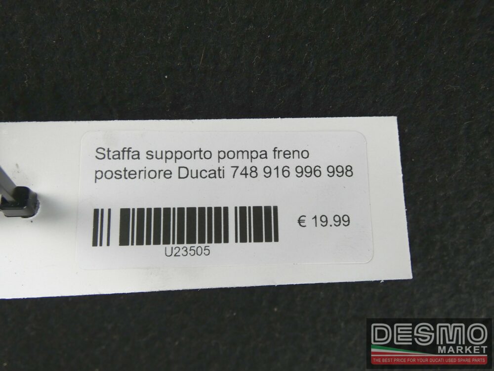 Staffa supporto pompa freno posteriore Ducati 748 916 996 998