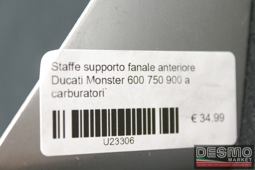 Staffe supporto fanale Ducati Monster 600 750 900 carburatori