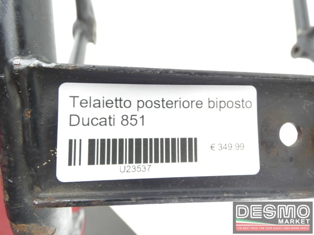 Telaietto posteriore biposto Ducati 851