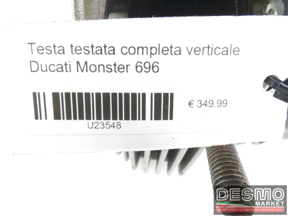 Testa testata completa verticale Ducati Monster 696
