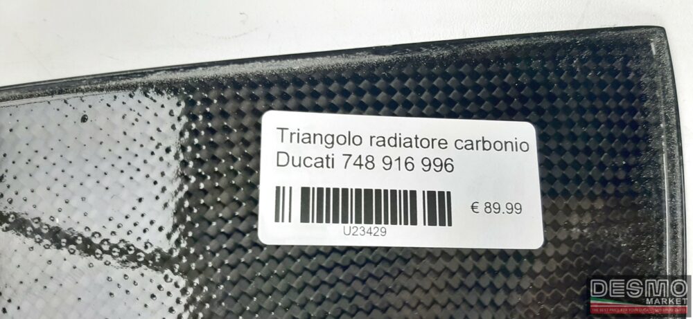 Triangolo radiatore carbonio Ducati 748 916 996