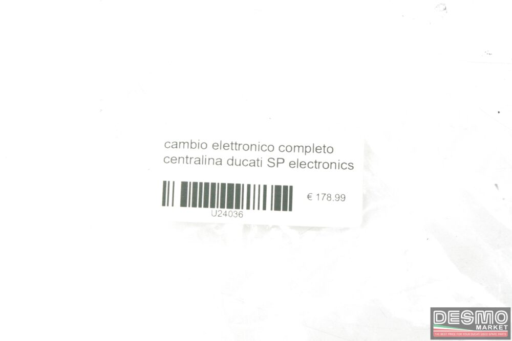 cambio elettronico completo centralina Ducati SP electronics