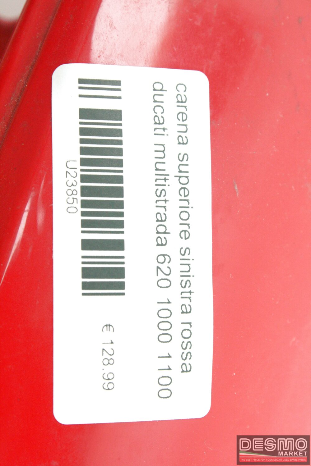 carena superiore sinistra rossa Ducati multistrada 620 1000 1100