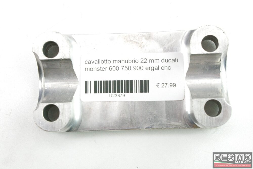 cavallotto manubrio 22 mm Ducati Monster 600 750 900 ergal cnc