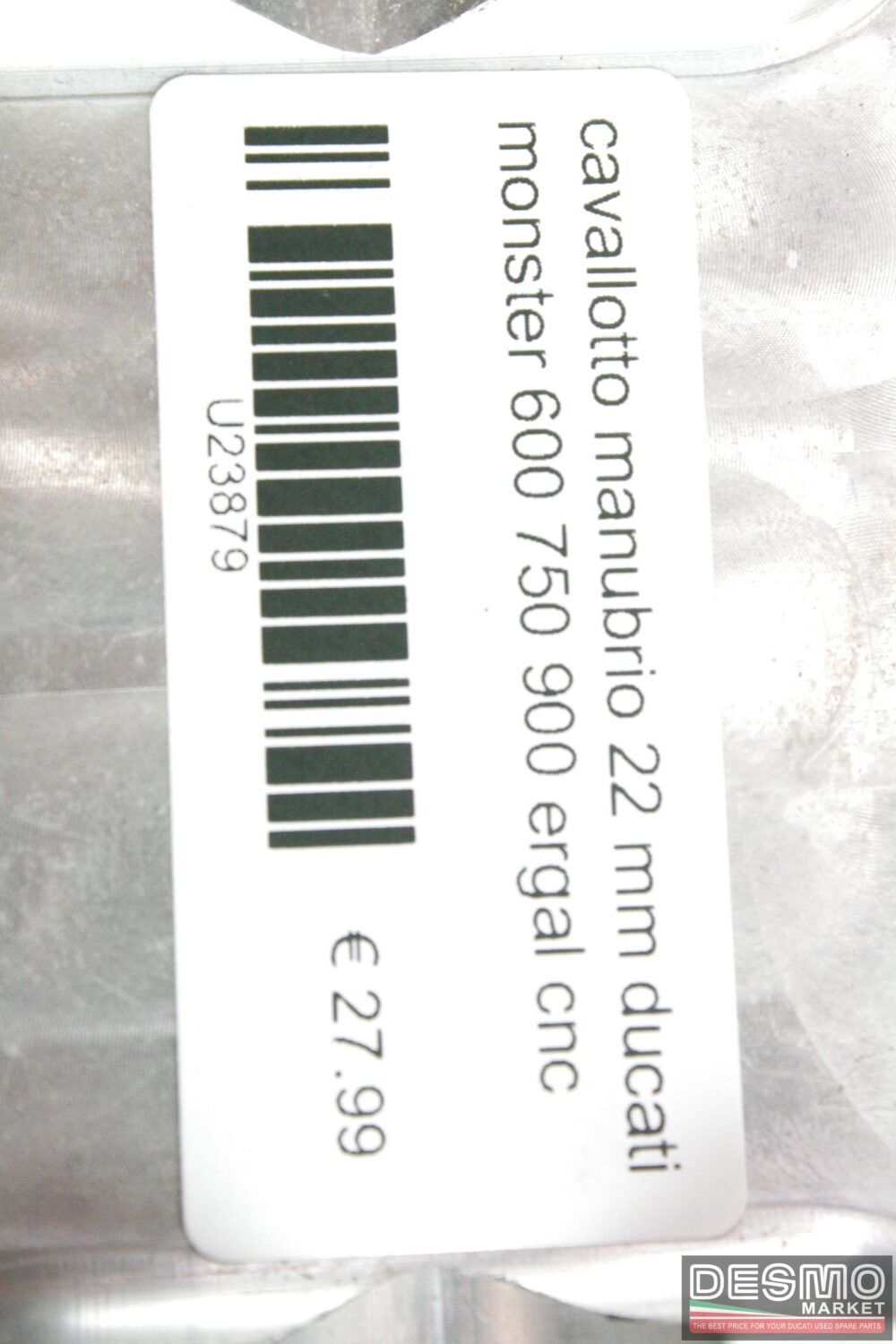 cavallotto manubrio 22 mm Ducati Monster 600 750 900 ergal cnc