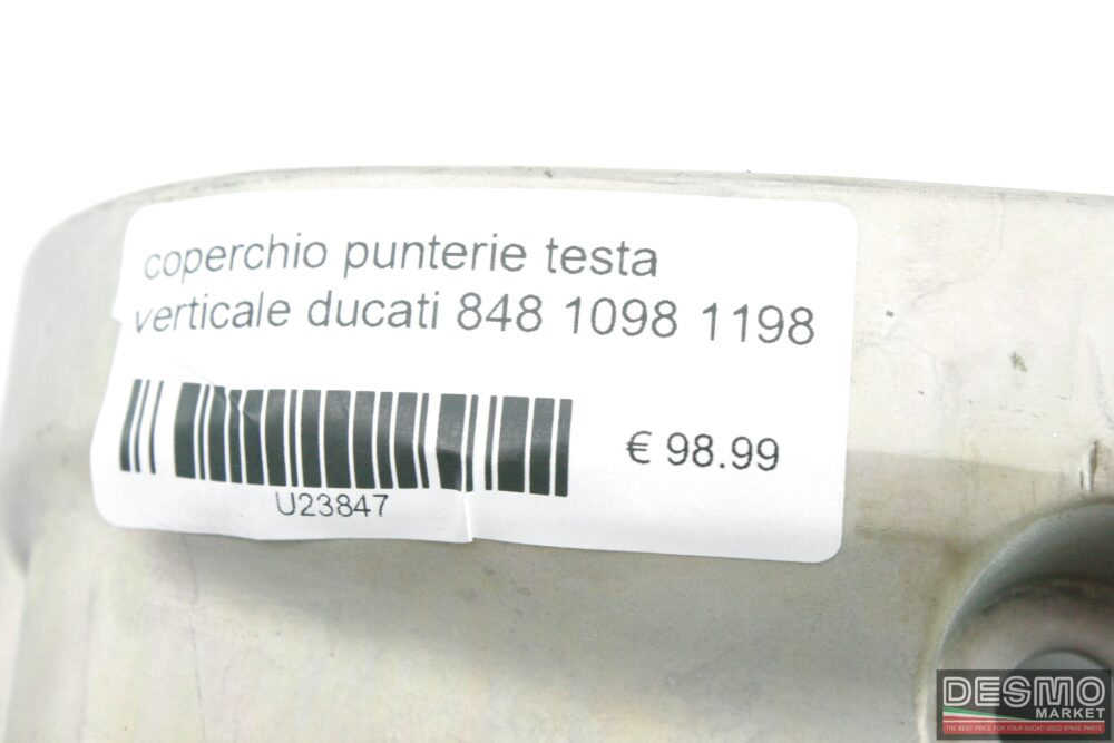 coperchio punterie testa verticale Ducati 848 1098 1198