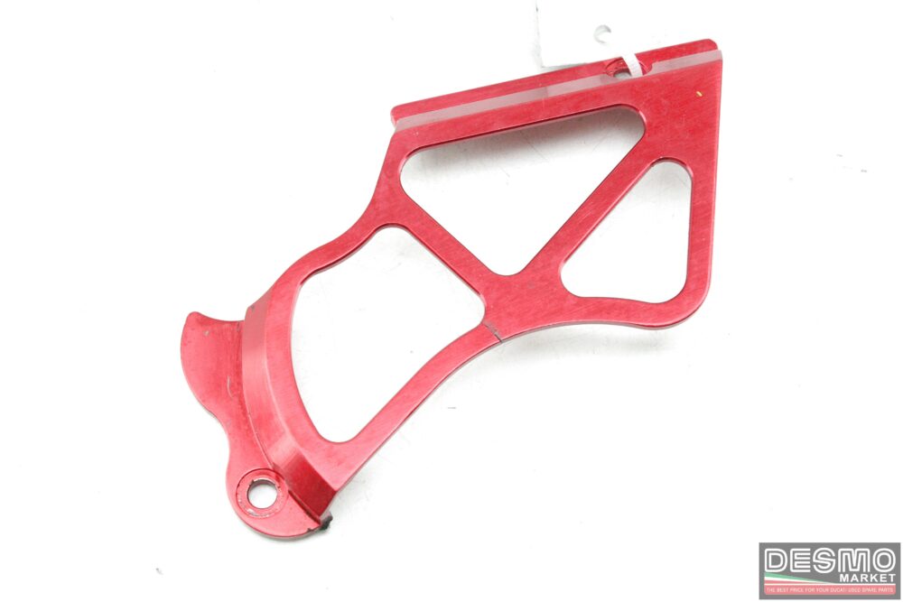 copri pignone ergal cnc rosso Ducati