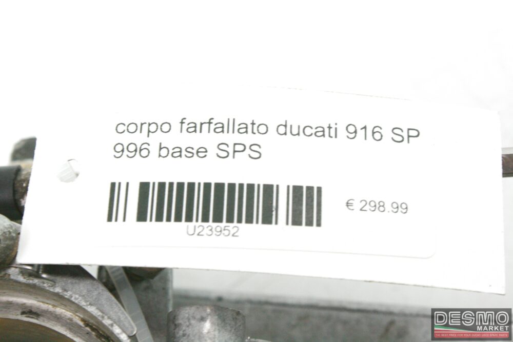 corpo farfallato Ducati 916 SP 996 base SPS