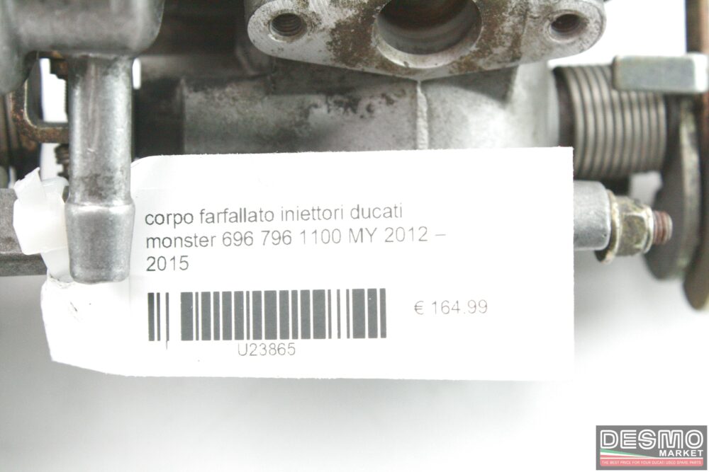 corpo farfallato iniettori Ducati Monster 696 796 1100 MY 2012 – 2015