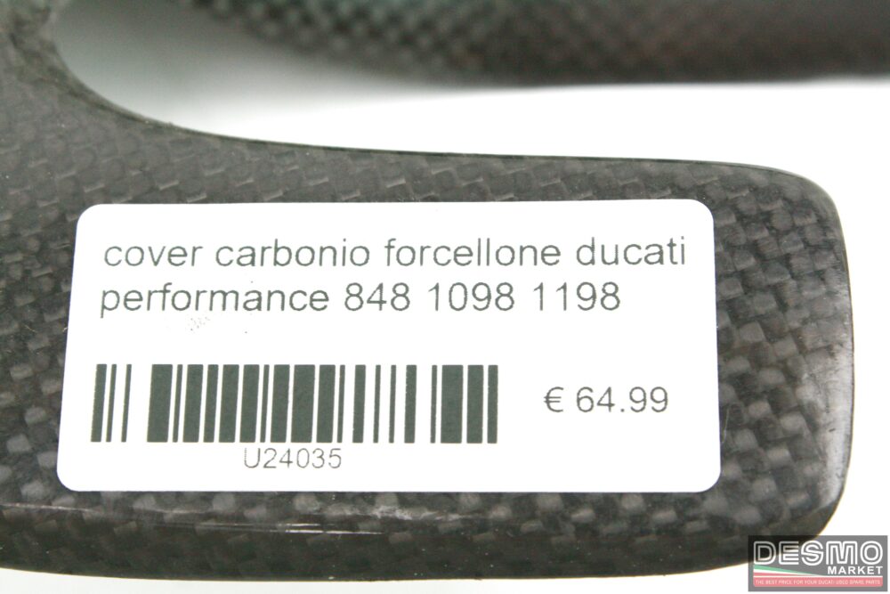 cover carbonio forcellone Ducati performance 848 1098 1198
