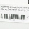 Gomme appoggio pedane guidatore Harley Davidson Touring 1997-2005