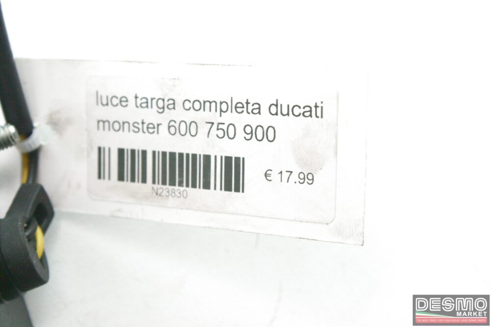 luce targa completa Ducati Monster 600 750 900