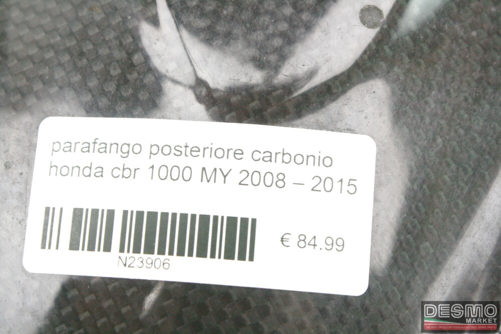 parafango posteriore carbonio honda cbr 1000 MY 2008 – 2015