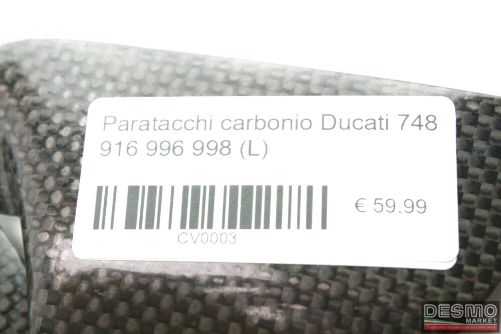 Paratacchi carbonio Ducati 748 916 996 998 (L)