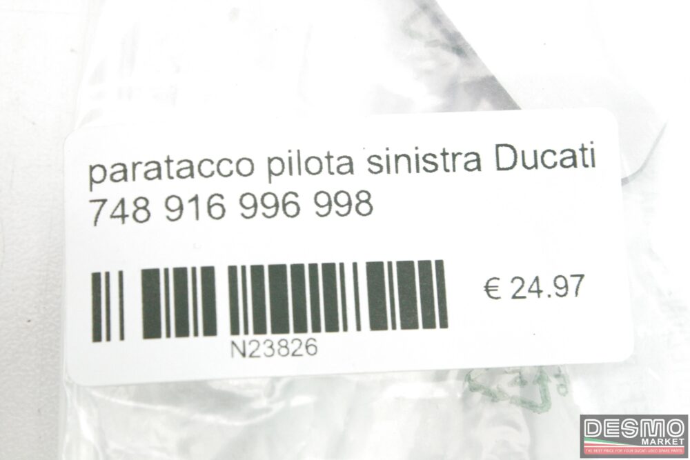 paratacco pilota sinistra Ducati 748 916 996 998
